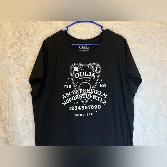Ouija Board Planchette Graphic Tee | Hasbro | Unisex | Size 3X 🖤🔮✨💫 - Picture 8 of 17